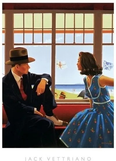 Imprimare de artă Jack Vettriano - Edith and the kingpin