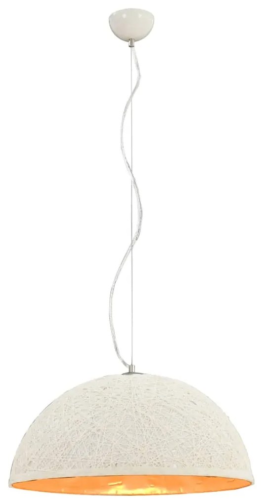 Lampa suspendata, alb si auriu, O50 cm, E27 1, Alb si auriu, O 50 cm, 1