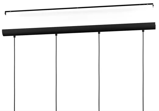 Eglo 99545 - Candelabru suspendat pe cablu CANTERRAS 4xE27/40W/230V