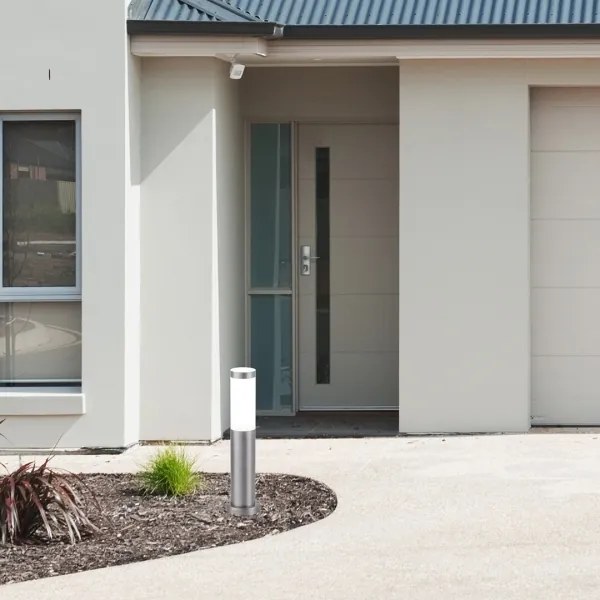 Lampă de exterior INOX TORCH 1xE27/25W IP44 Rabalux 8263