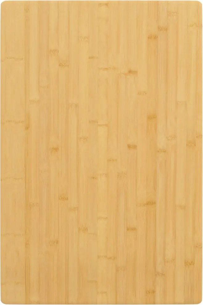 Blat de masă, 60x100x2,5 cm, bambus