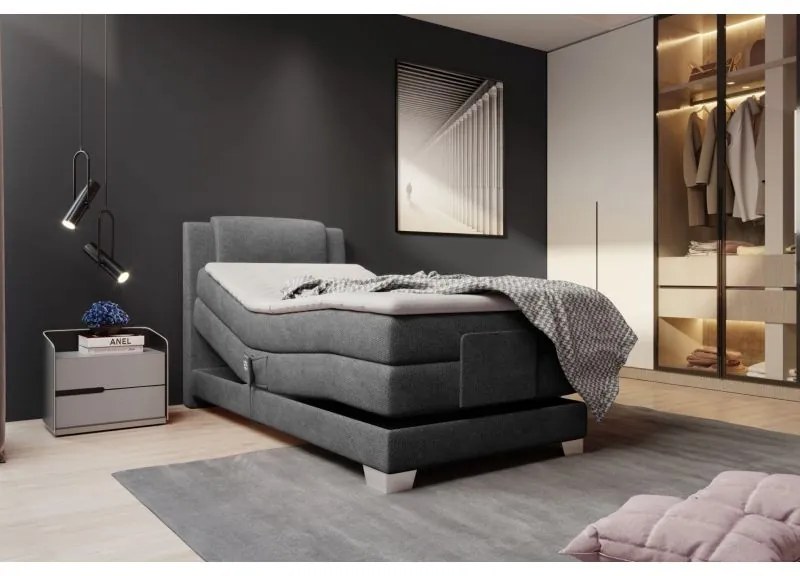 Pat Dormitor Wave Saltea+ Topper 100X200