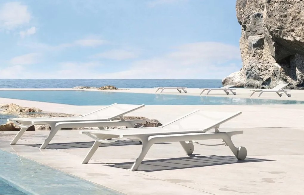 Set de 4 sezlonguri moderne de exterior design premium AFRICA