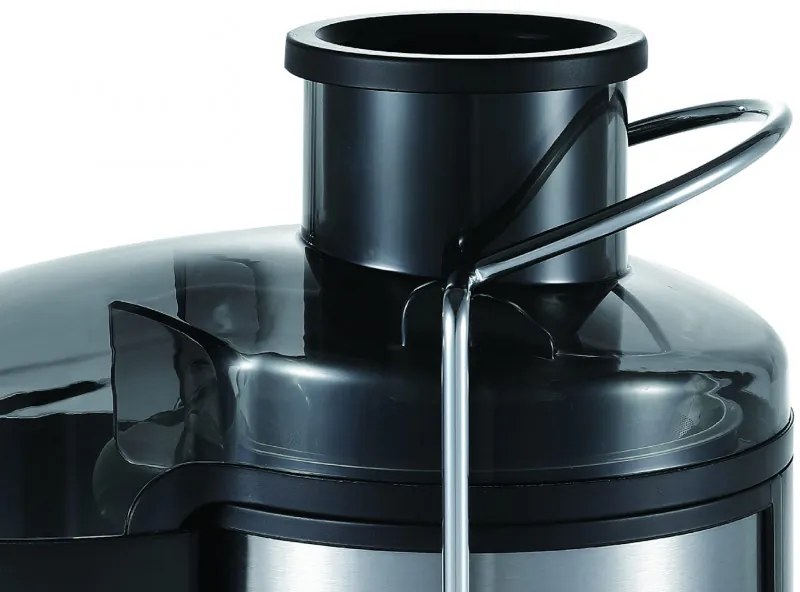 Storcator de fructe si legume Royalty Line RL-PJ-19001, 700W, 2 viteze+Pulse, 0.450 ml, Anti-picurare, Negru/Inox