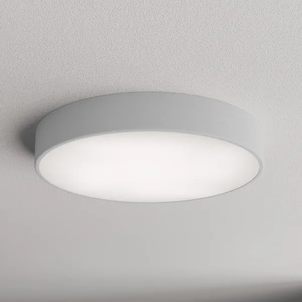 Plafonieră pentru baie CLEO 4xE27/24W/230V d. 50 cm gri IP54