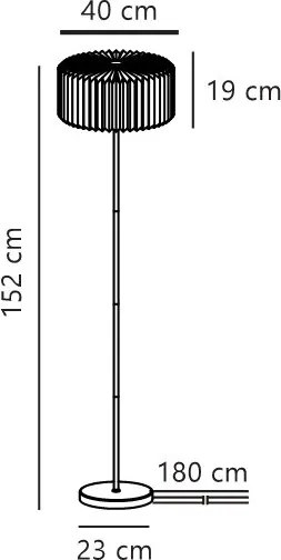 Lampadar, Lampa de podea Vivienne