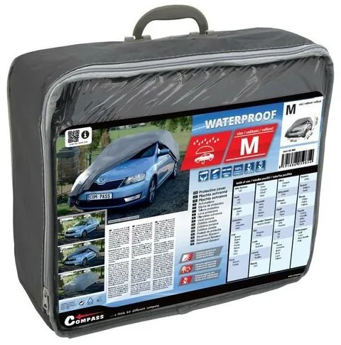 Prelata de protecție Compass FULL M 100% WATERPROOF, 431 x 165 x 119 cm