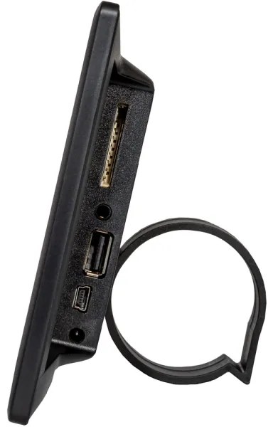 Ramă foto digitală cu difuzor 230V neagră Sencor + telecomandă