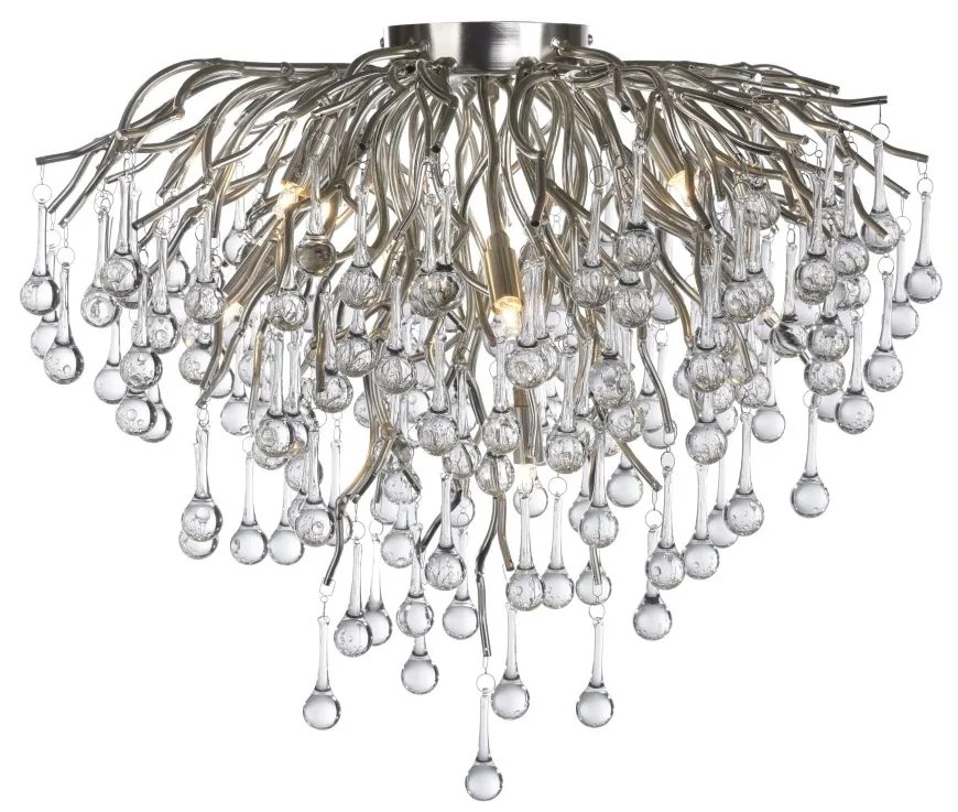 Lustra aplicata design magnific ICICLE crom, 50cm