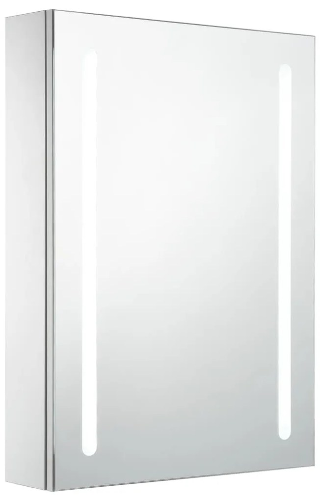 285117 vidaXL Dulap de baie cu oglindă și LED-uri, 50 x 13 x 70 cm