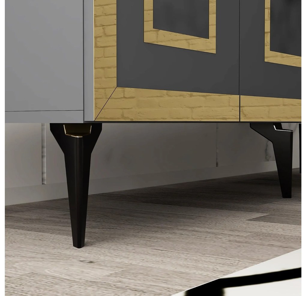 Dulap Pemava 1 (antracit + auriu) . 1093527