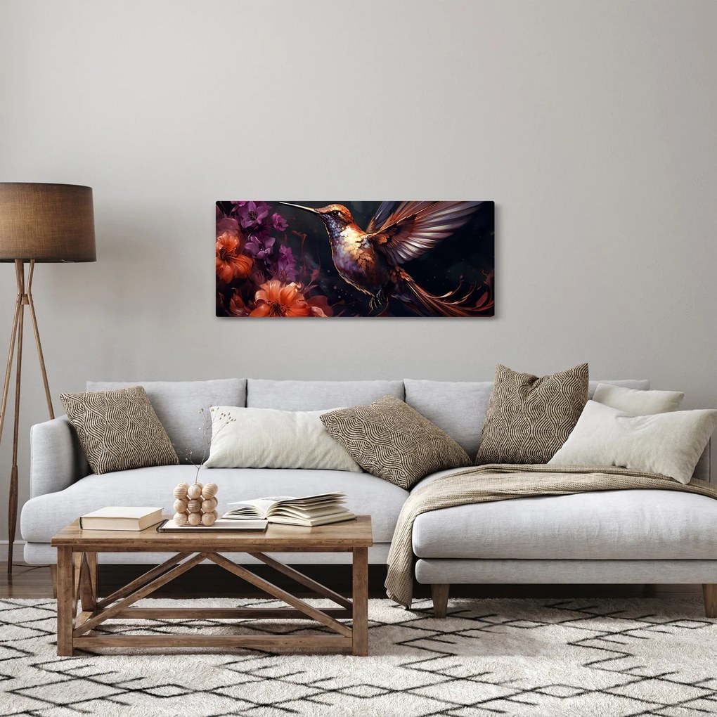Tablou - Colibri (120x50 cm)