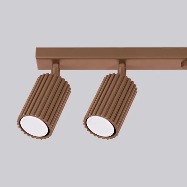 Brilagi - Spot LED CRESTO 6x GU10/10W/230V maro