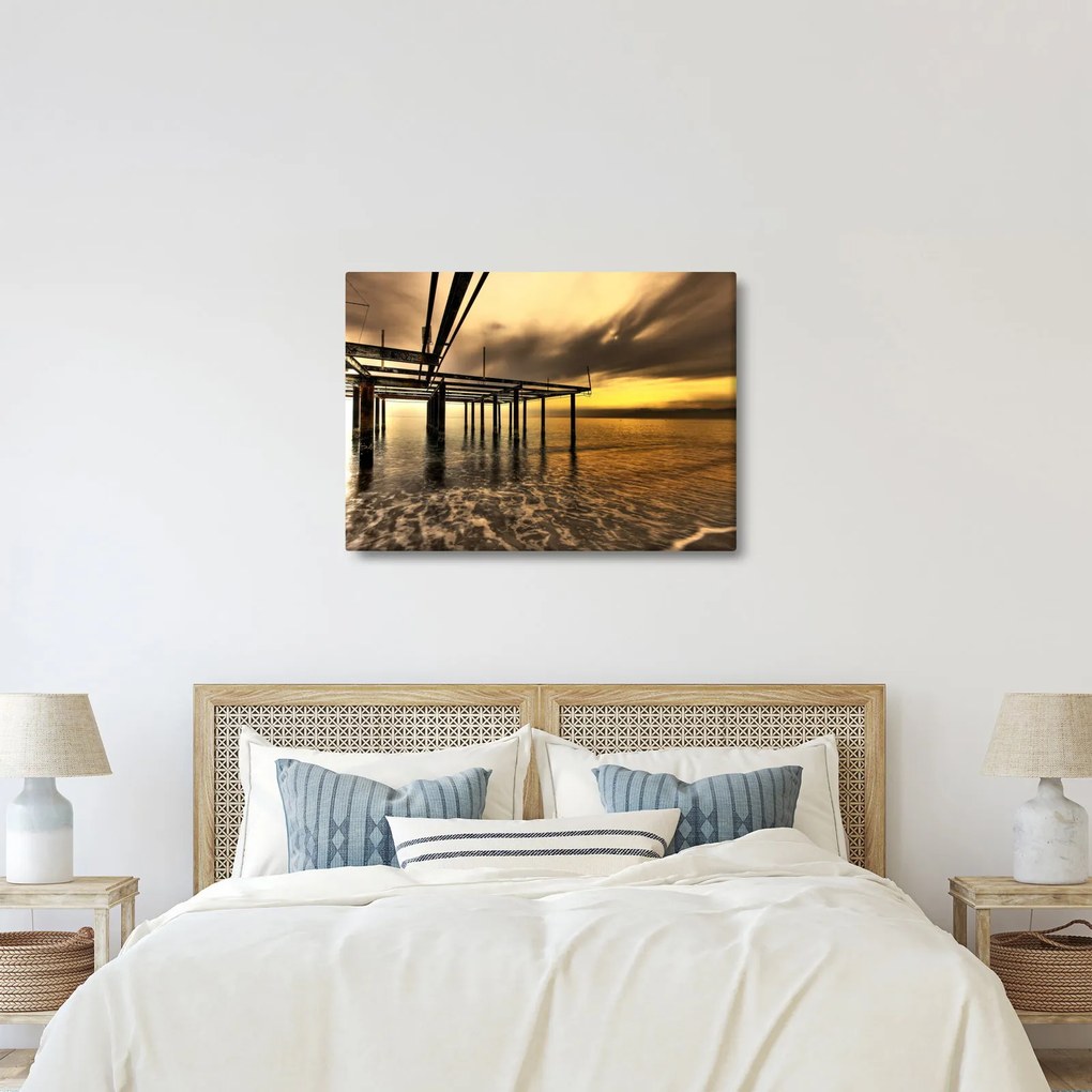 Tablou - Arhitectura la mal (70x50 cm)