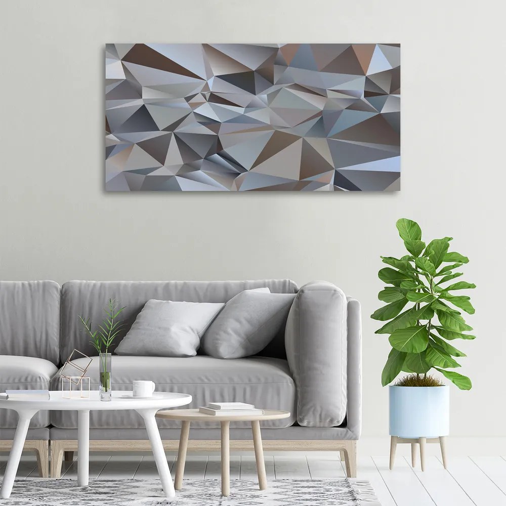 Tablou pe pânză Triunghiuri abstractizare
