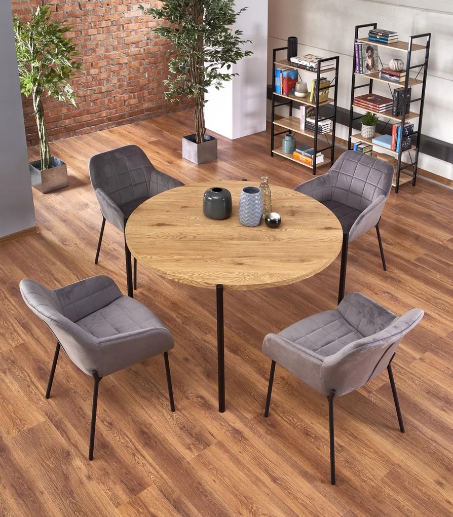 Masa rotunda MDF Morgan - d 120 x h 76 cm