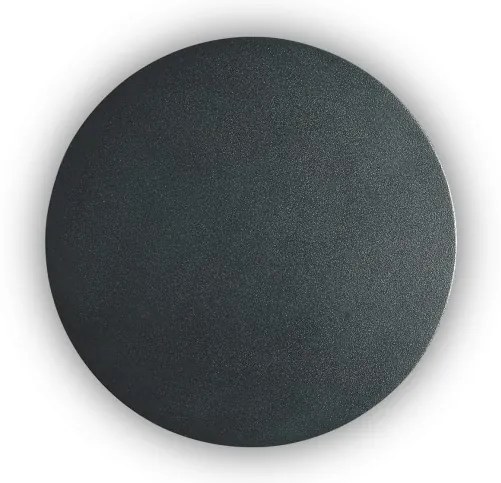 Aplica cu lumina ambientala LED COVER AP D15 ROUND NERO 195742 IDL