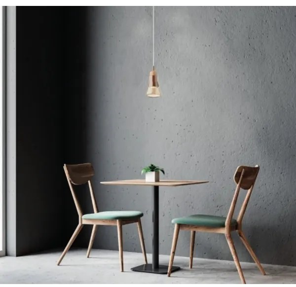 Lustră pe cablu UPPER 1xGU10/28W/230V alamă/bej Redo 01-1518