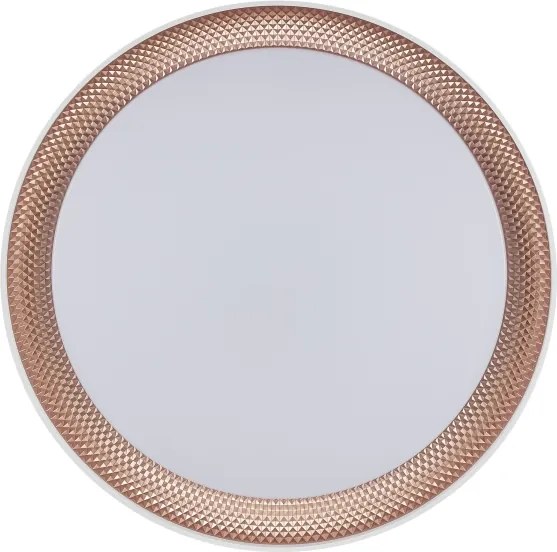 Brilliant - Plafonieră LED dimabilă WALDO LED/24W/230V alb/aur roz + telecomandă