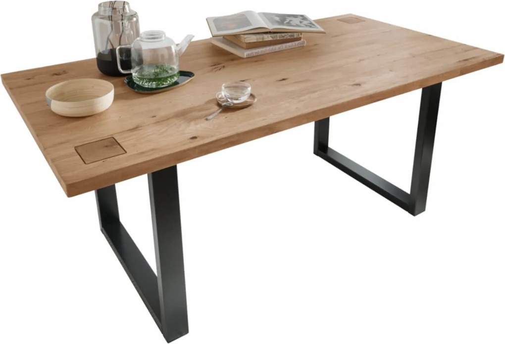Masă lemn masiv de dining Urban Loft - 200×100 cm