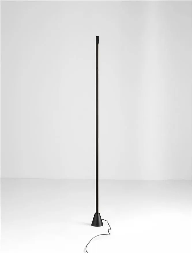 Lampa LED de podea stil minimalist LITEE negru