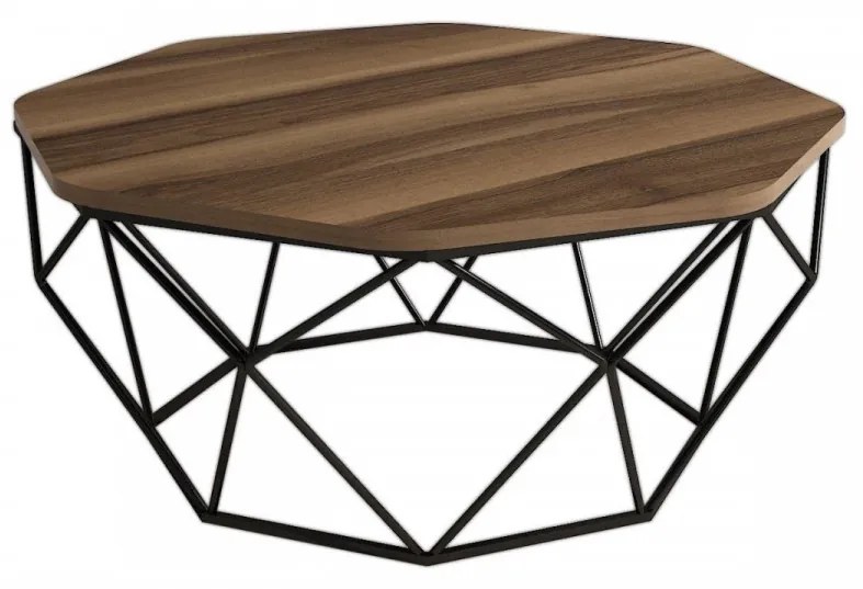 Masuta de Cafea Diamond, Nuc