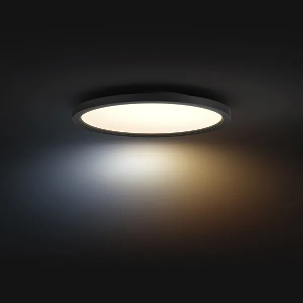 Philips - plafonieră LED dimabilă Hue AURELLE LED/21W/230V Ø 39,5 cm neagră