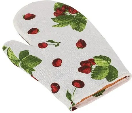 Bellatex Mănușă Ema Căpșuni și Cireșe, 28 x 28 cm