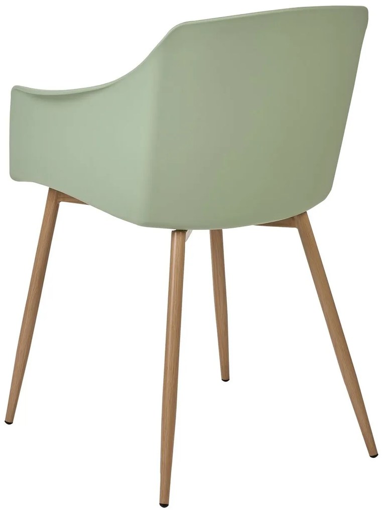 Set 2 buc scaune sufragerie Fonza (verde deschis). 1080360