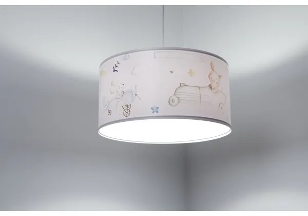 Lustră pe cablu pentru copii SWEET DREAMS 1xE27/60W/230V d. 30 cm