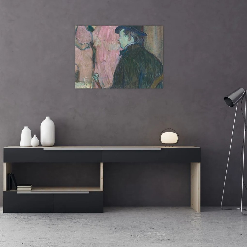 Tablou - Henri de Toulouse-Lautrec, Maxime Dethomas, reproducere (70x50 cm)