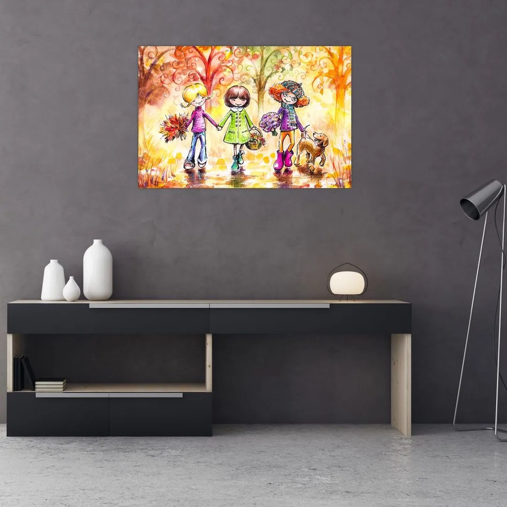 Tablou - Prietenie (90x60 cm)
