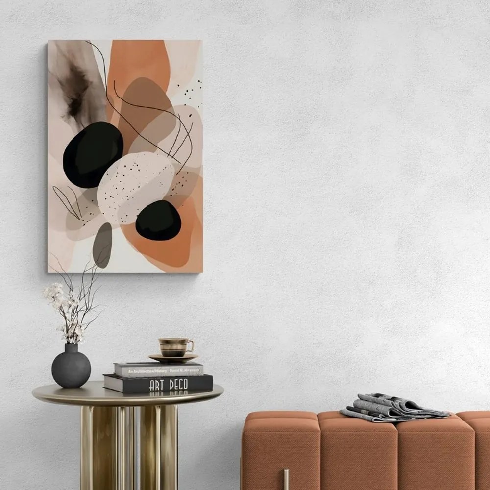 Tablou forme abstracte de rocă