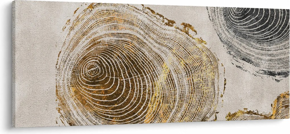 Tablou - Abstract triburi (120x50 cm)