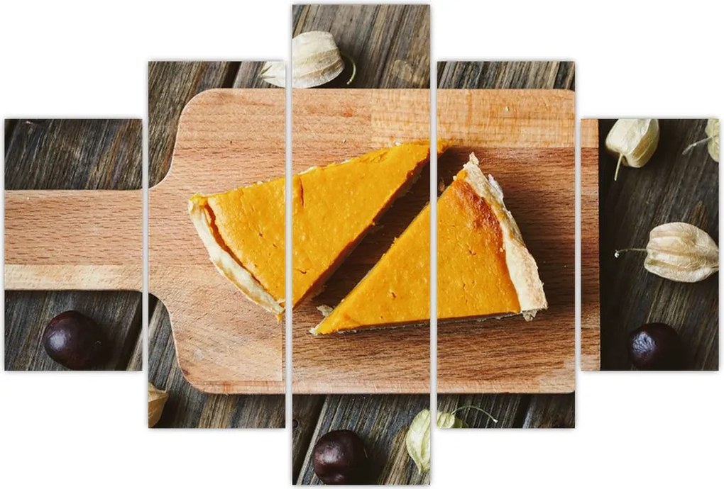 Tablou -Prăjitură cu dovleac (150x105 cm)