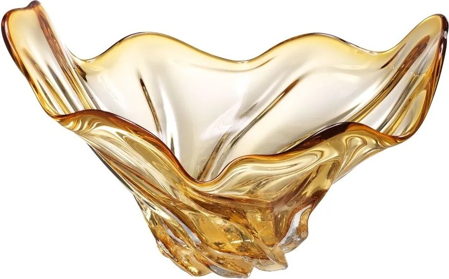 Bol/ Obiect decorativ LUX Ace, galben 112579 HZ