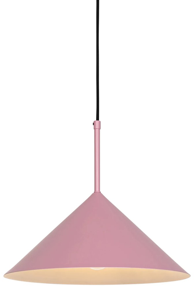 Lampă pendantă de design roz - Triangolo