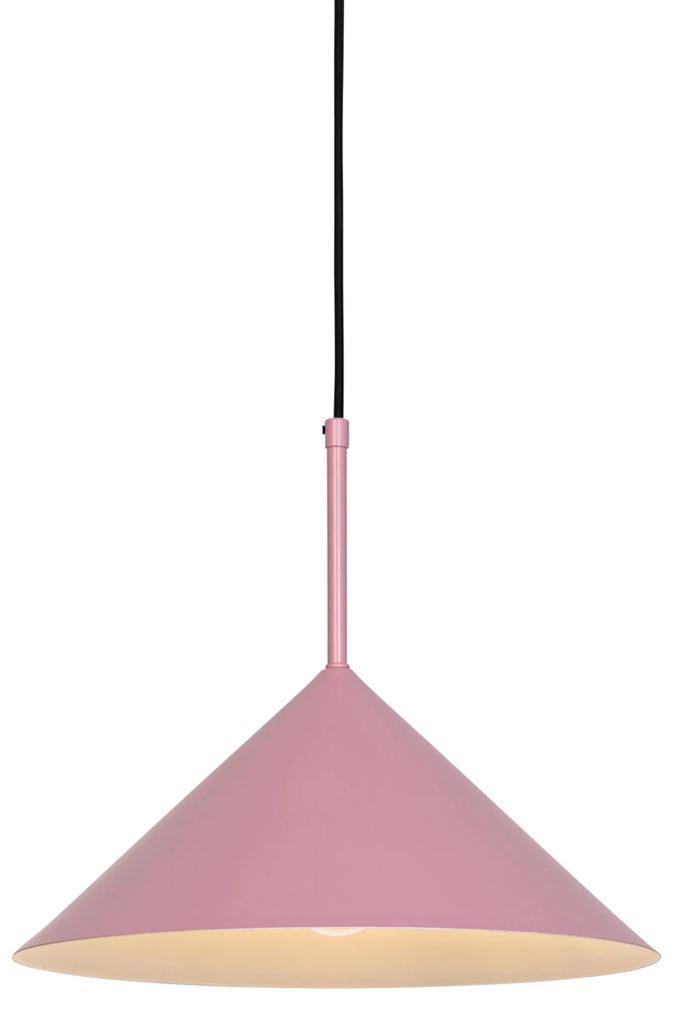 Lampă suspendată de designer roz - Triangolo