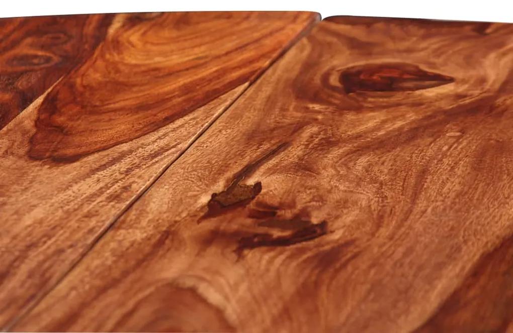 Masa de bucatarie, lemn masiv de sheesham, 120 x 77 cm 1, Lemn masiv de sheesham