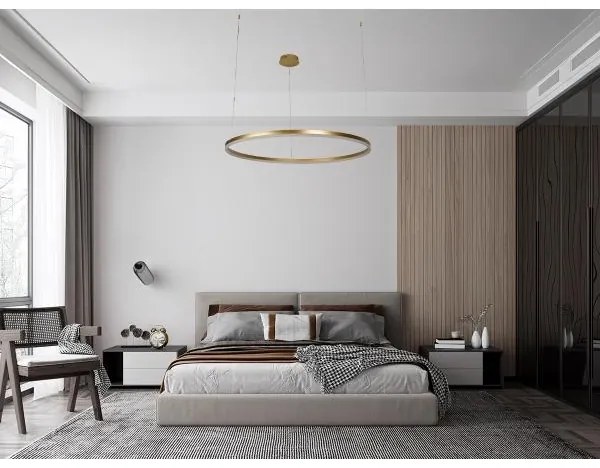 Lustră LED dimabilă pe cablu LED/72W/230V 3000-6500K + telecomandă