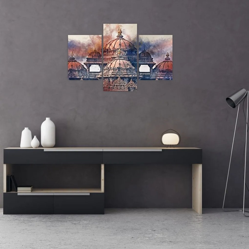 Tablou - Akshardham, New Delhi, India (90x60 cm)