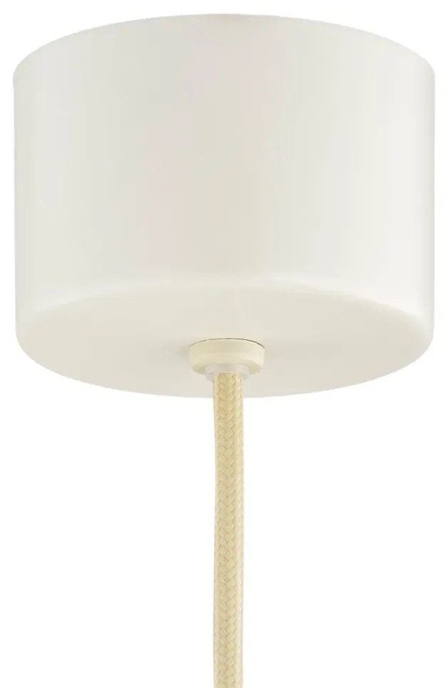 Lustra suspendata LED BOLTON 8867 alb crem