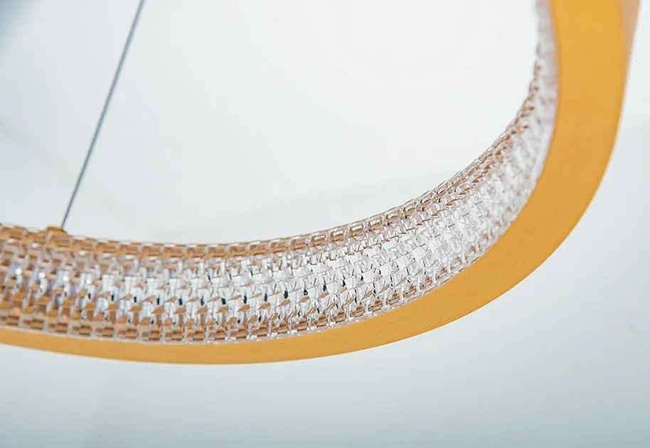 Lustra LED design modern circular ROTUNDA 60cm