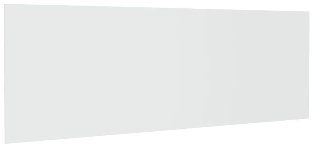 811052 vidaXL Tăblie de perete,alb,240x1,5x80 cm, lemn prelucrat