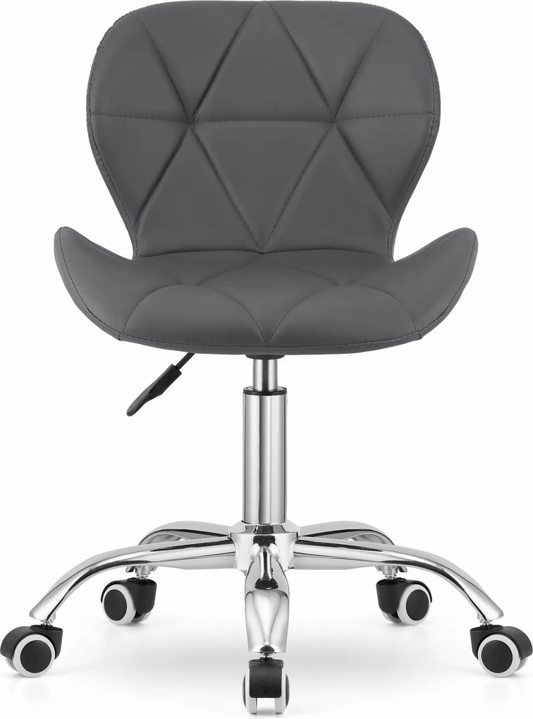 PROMO SCAUN DE BIROU GRI AVOLA DIN PIELE ECO II. CALITATE