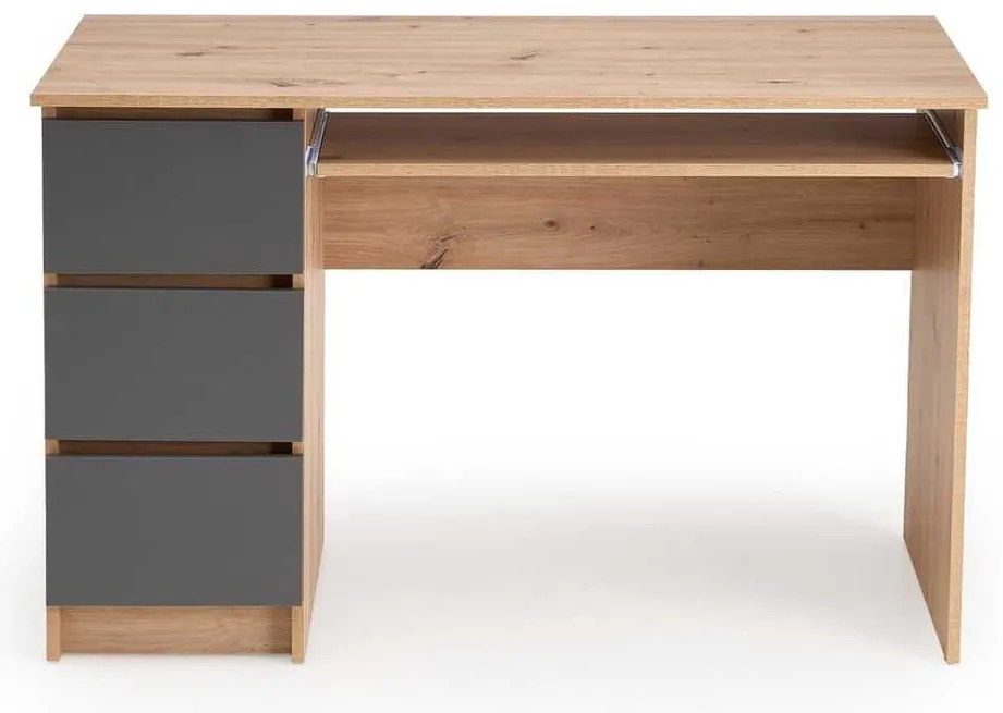 Birou Canley, stejar artisan / grafit