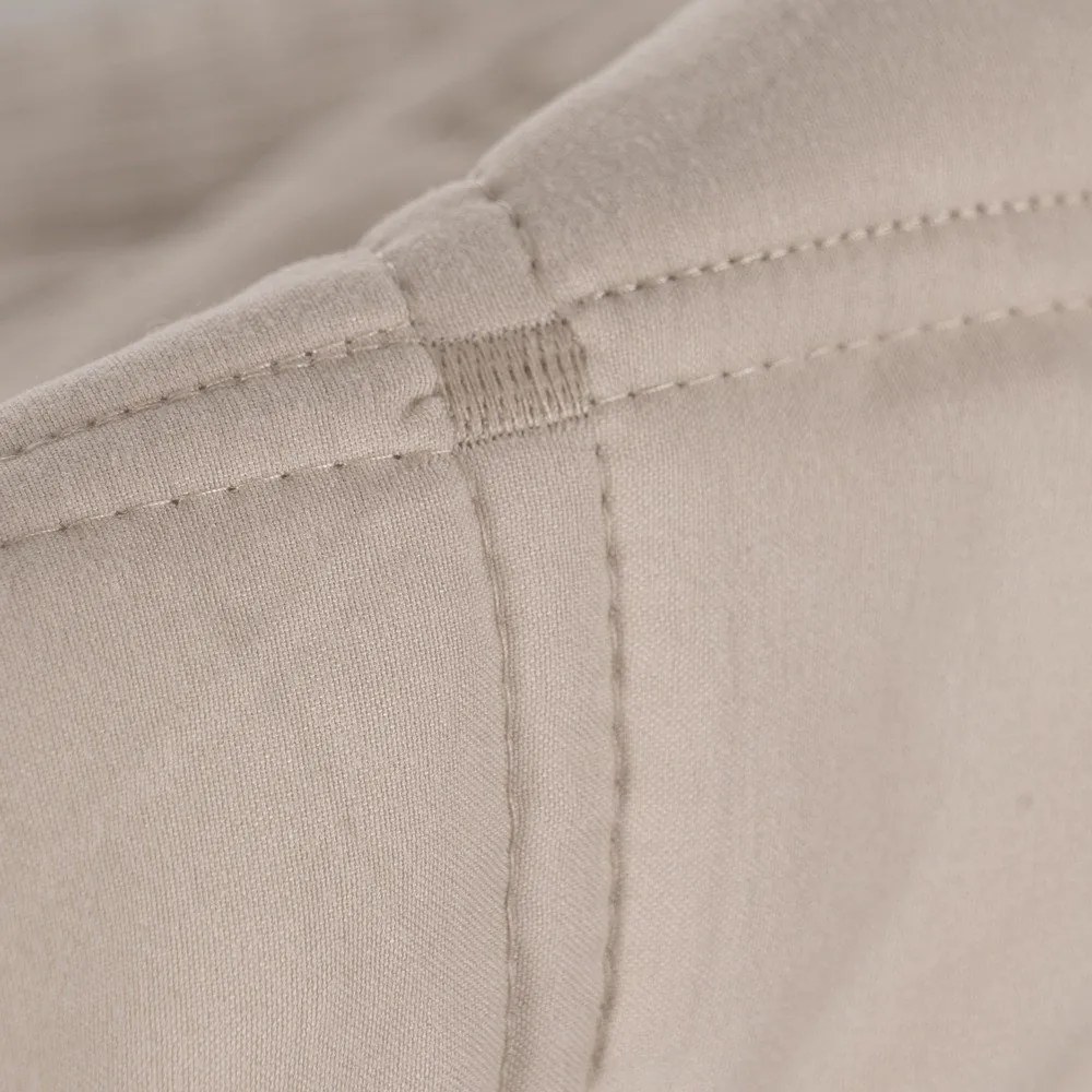 Cuvertură bej matlasată 230x280 cm – Ixia