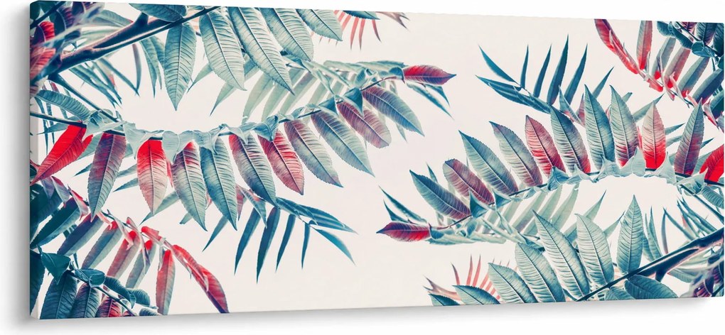 Tablou - Frunze tropicale (120x50 cm)
