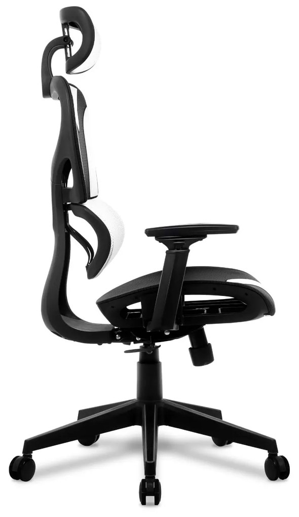 Fotoliu gaming Cruiser 8 (negru + alb). 1087458