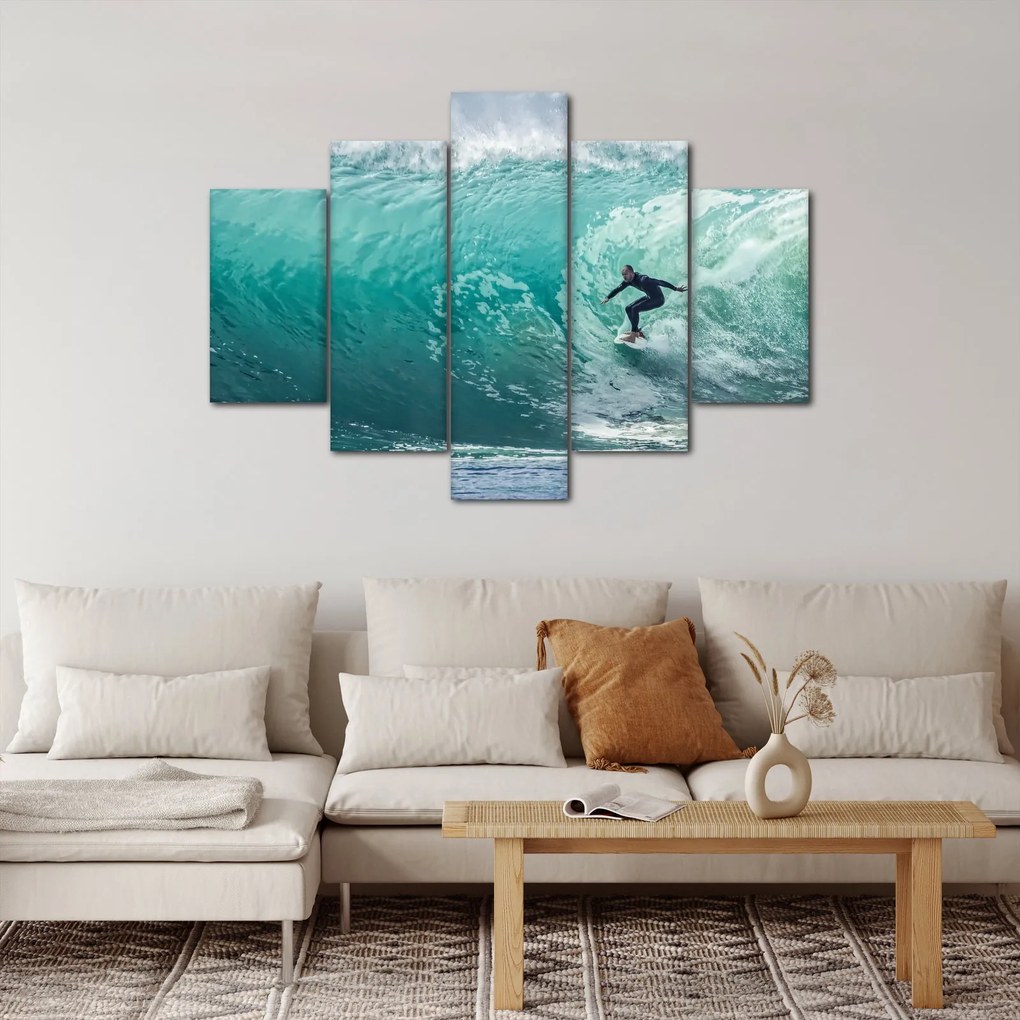 Tablou cu surferi (150x105 cm)